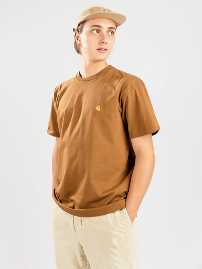 Carhartt WIP Chase T-Shirt ruskea