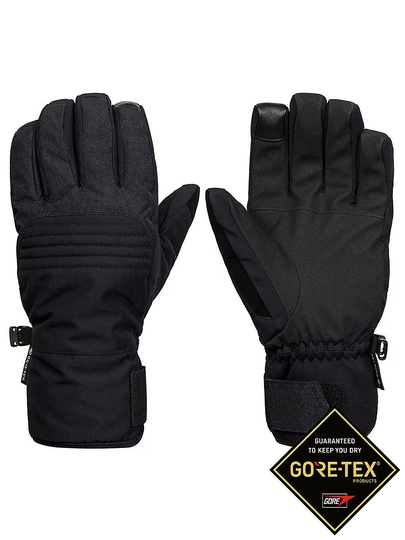 Quiksilver Hill Gloves musta