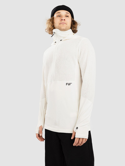 FW Manifest Alpha Hoodie Fleece Pullover valkoinen