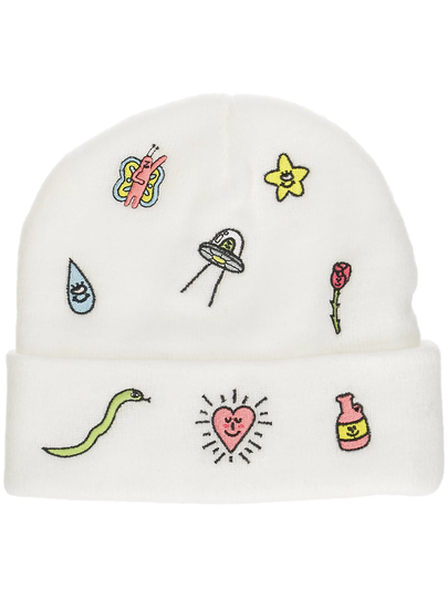 A.Lab Ellison Banter Beanie valkoinen
