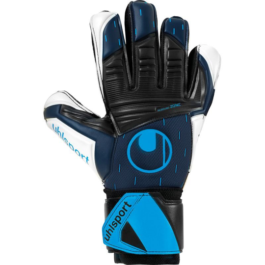 Uhlsport Maalivahdin Hanskat Speed Contact Supersoft Blue Edition - Navy/Musta