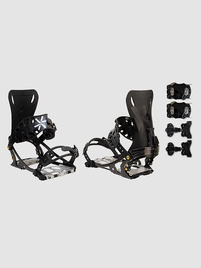 Karakoram Prime-X + Split Interface 2023 Splitboard Bindings musta