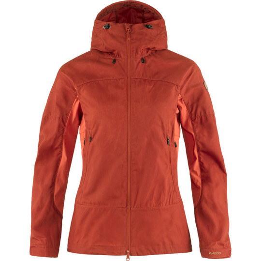 Fjällräven Abisko Lite Trekking Jacket W - Cabin Red-rowan Red - Naiset - L