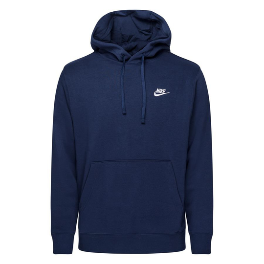 Nike Huppari NSW Club - Navy/Valkoinen