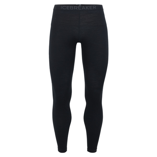Icebreaker M 200 Oasis Leggings - Black/monsoon - Miehet - L