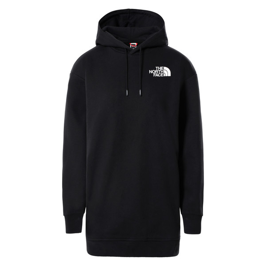 The North Face W Oversized Hoodie - Tnf Black - Naiset - XS