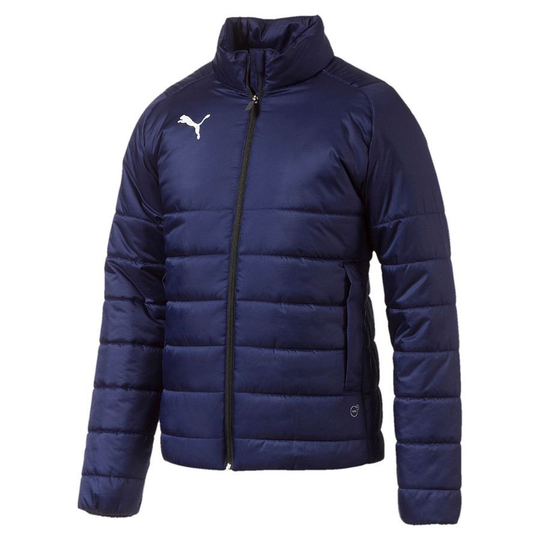 PUMA Talvitakki Untuvatakki Liga Casuals - Navy/valkoinen Lapset, koko YXL/164 cm