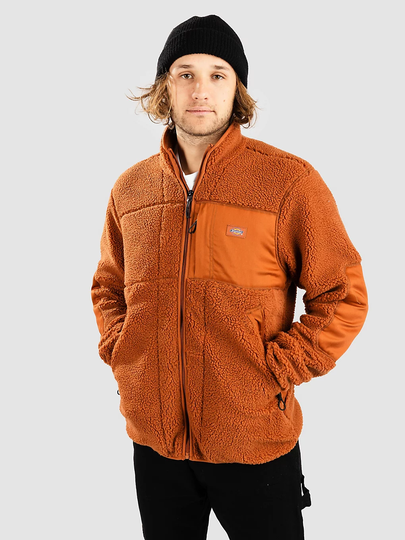 Dickies Red Chute Sherpa Jacket punainen