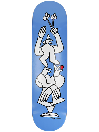 Blue Tomato X Lucas Beaufort 8.0" Skateboard Deck sininen