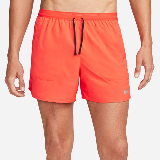 Nike Juoksushortsit Dri-FIT Stride - Punainen/Musta/Hopea