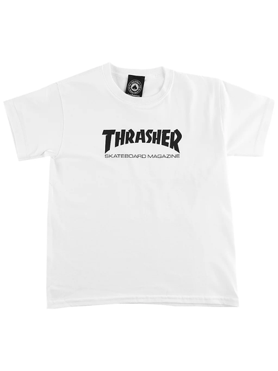 Thrasher Skate Mag Kids T-Shirt valkoinen