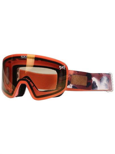 Roxy Feelin Oxblood Red Leopold Goggle punainen