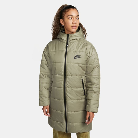 Nike Talvitakki Down NSW Therma-FIT Hoito - Vihreä/Musta Nainen