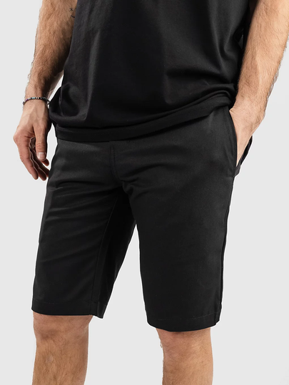 Dickies Slim Work Flex Shorts musta