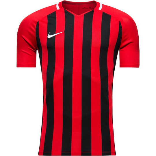 Nike Pelipaita Striped Division Iii - Punainen/musta Lapset, koko XS: 122-128 cm