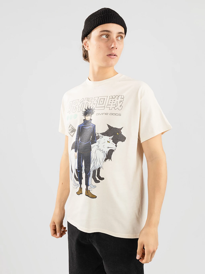 Episode X Jujutsu Kaisen Divine Dogs T-Shirt valkoinen