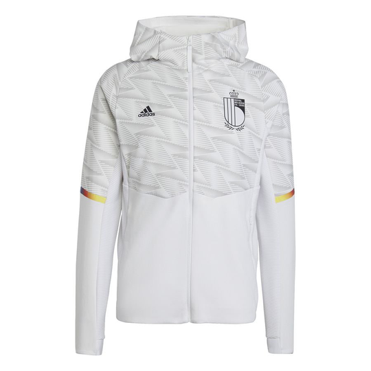 Belgia Huppari Travel Designed For Gameday Mm 2022 - Valkoinen - adidas, koko Large