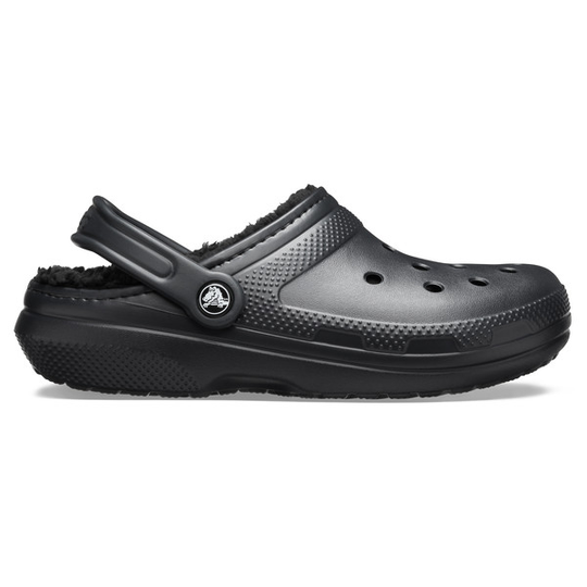 Crocs Classic Lined Clog - Black - Unisex - M10