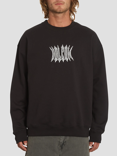 Volcom Skate Vitals Crew Sweater musta