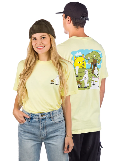 RIPNDIP Park Day T-Shirt keltainen