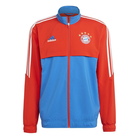 Bayern München Takki Presentation - Punainen/Sininen - adidas, koko X-Small