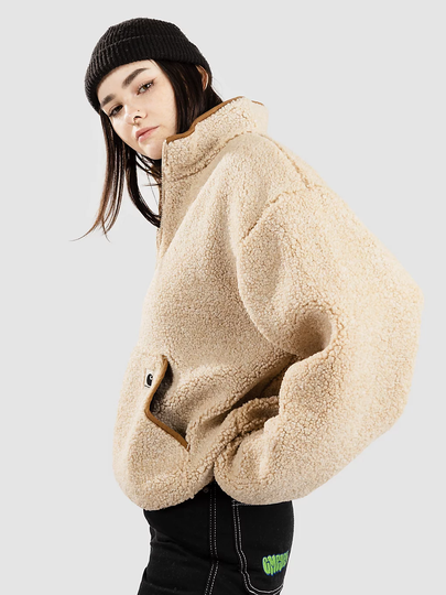 Carhartt WIP Ella Highneck Liner Sweater ruskea
