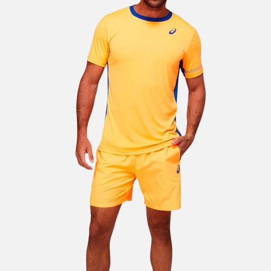Asics Monaco Padel Ss Tee, Miesten padel ja tennis T-paita