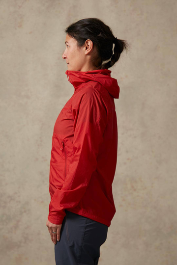 Women's Vital Windshell Hoody Punainen 8