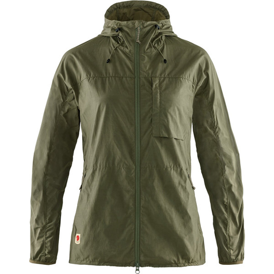 Fjällräven High Coast Wind Jacket W - Green - Naiset - L