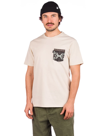 Rip Curl Pocket Ica T-Shirt valkoinen