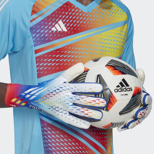 adidas Maalivahdin Hanskat Predator Pro Al Rihla - Valkoinen/Turkoosi