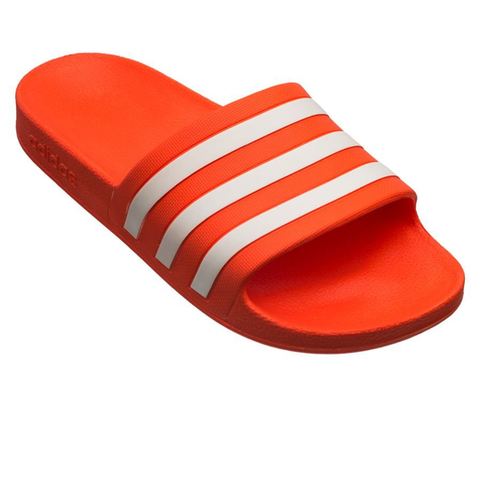 adidas Suihkusandaalit adilette - Punainen/Valkoinen