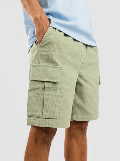 Welcome Chamber Corduroy Cargo Shorts vihreä