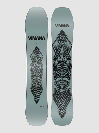 Vimana The Koski 157MW 2023 Snowboard vihreä