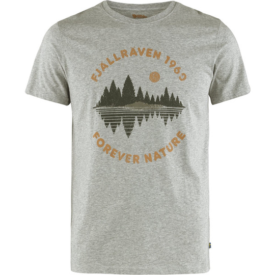 Fjällräven Forest Mirror T-shirt M - Grey - Miehet - M