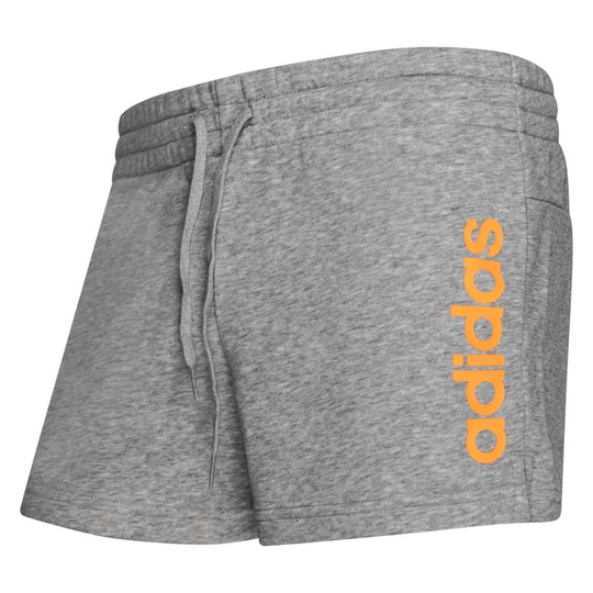 adidas Shortsit Essentials Slim Logo - Harmaa/Oranssi Nainen