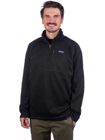 Patagonia Better Sweater 1/4 Zip Sweater musta