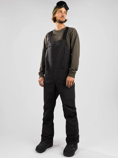 Jones Snowboards Mountain Surf Bib Pants musta