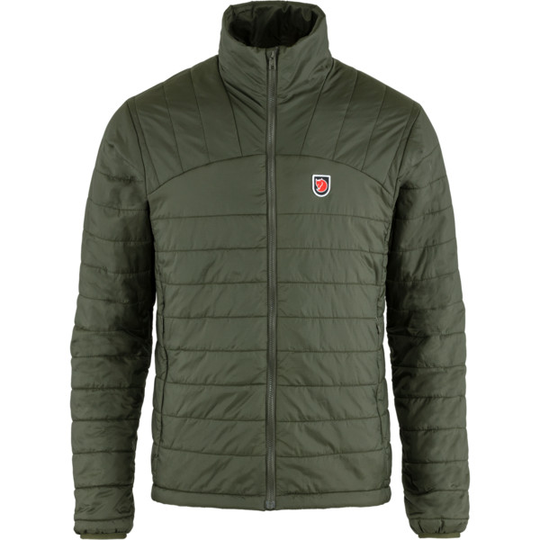 Kevytuntuvatakki Fjällräven Expedition X-lätt Jacket M - Deep Forest - Miehet - L