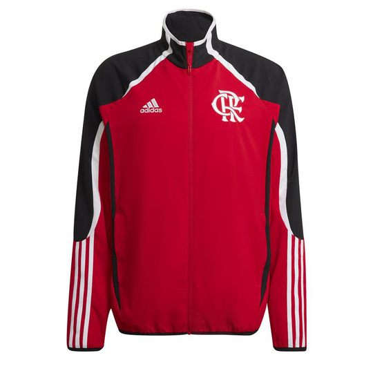 Flamengo Treenitakki Woven Teamgeist - Punainen/musta/valkoinen - adidas, koko Small