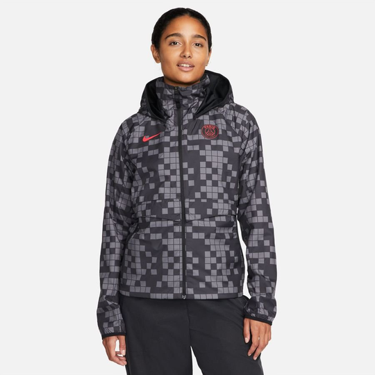Paris Saint-germain Takki Awf - Harmaa/musta/punainen Nainen - Nike, koko X-Small