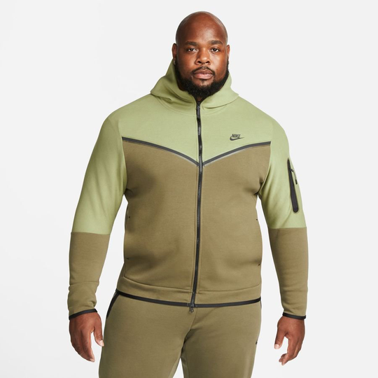 Nike Huppari NSW Tech Fleece - Vihreä/Musta, koko X-Large