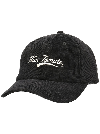 Blue Tomato Corduroy Strapback Cap musta