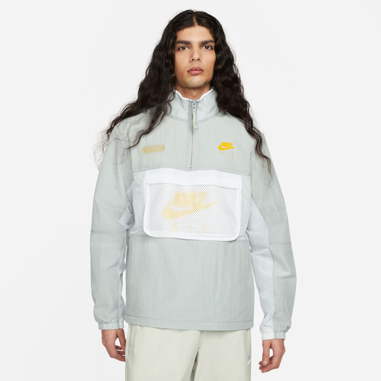Nike Air Takki Woven Lined - Harmaa/Valkoinen/Keltainen