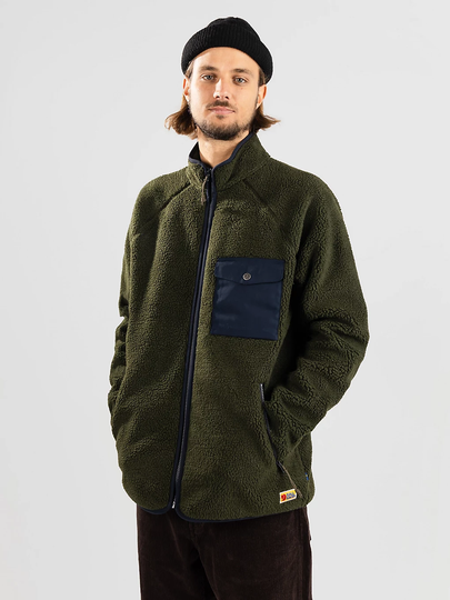 Fjällräven Vardag Pile Fleece Jacket vihreä