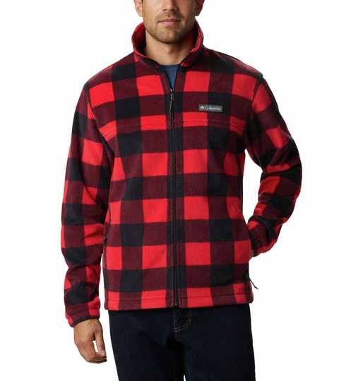 Men's Steens Mountain Print Jacket Punainen L