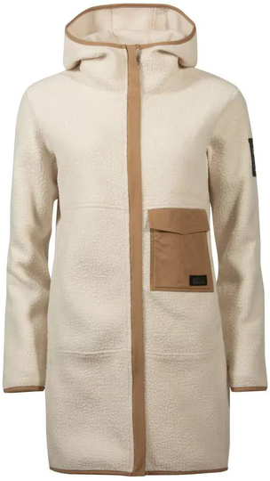 Women's Klaidu Fleece Coat Beige 34