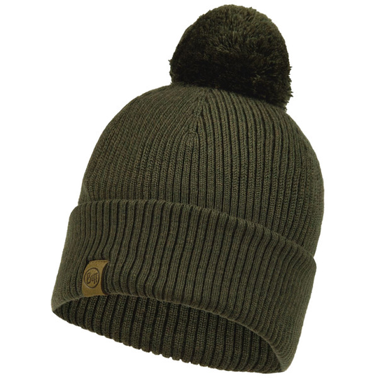 Buff Tim Knitted Hat - Forest Green - Unisex - OneSize