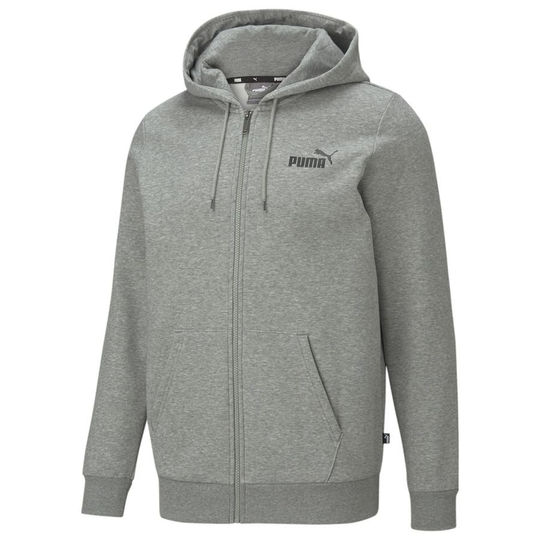 PUMA Huppari Essentials FZ - Harmaa