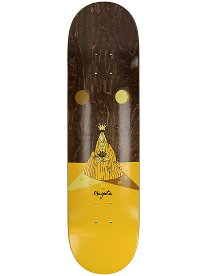 Magenta Jimmy Lannon Landscape 7.875" Skateboard Deck kuviotu